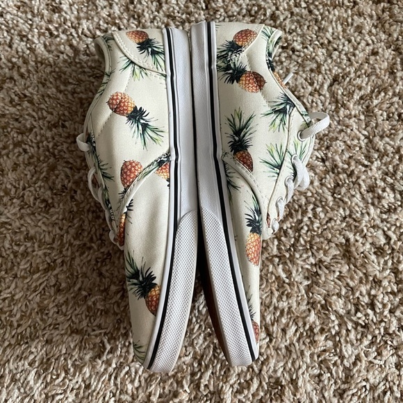 Vans Pineapple Print Canvas Shoes Women’s Size 7 - Picture 4 of 9